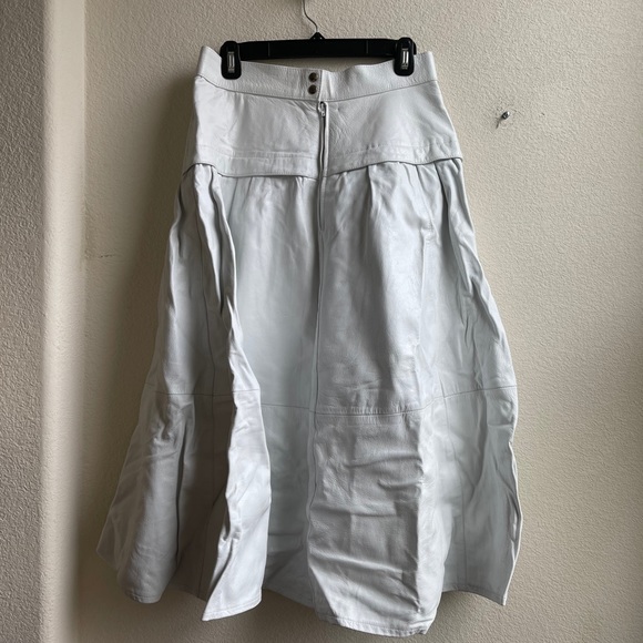 Beged-On Dresses & Skirts - Beged-On Vintage Leather Modest Skirt 44